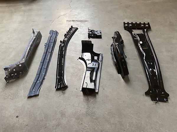 Hot Stamped Structural Components