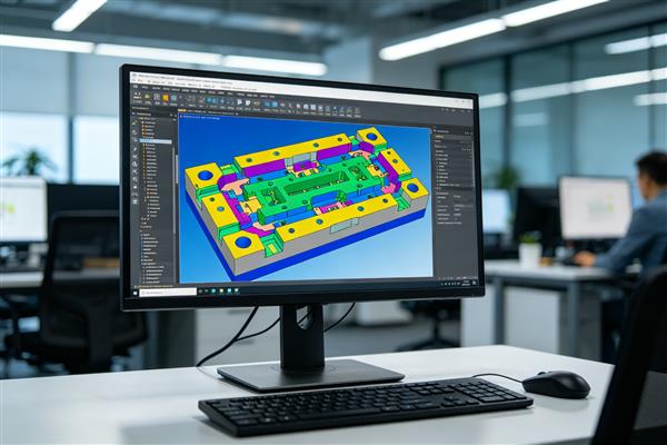 Engine Hood Stamping Die Design Geometry and Springback Compensation